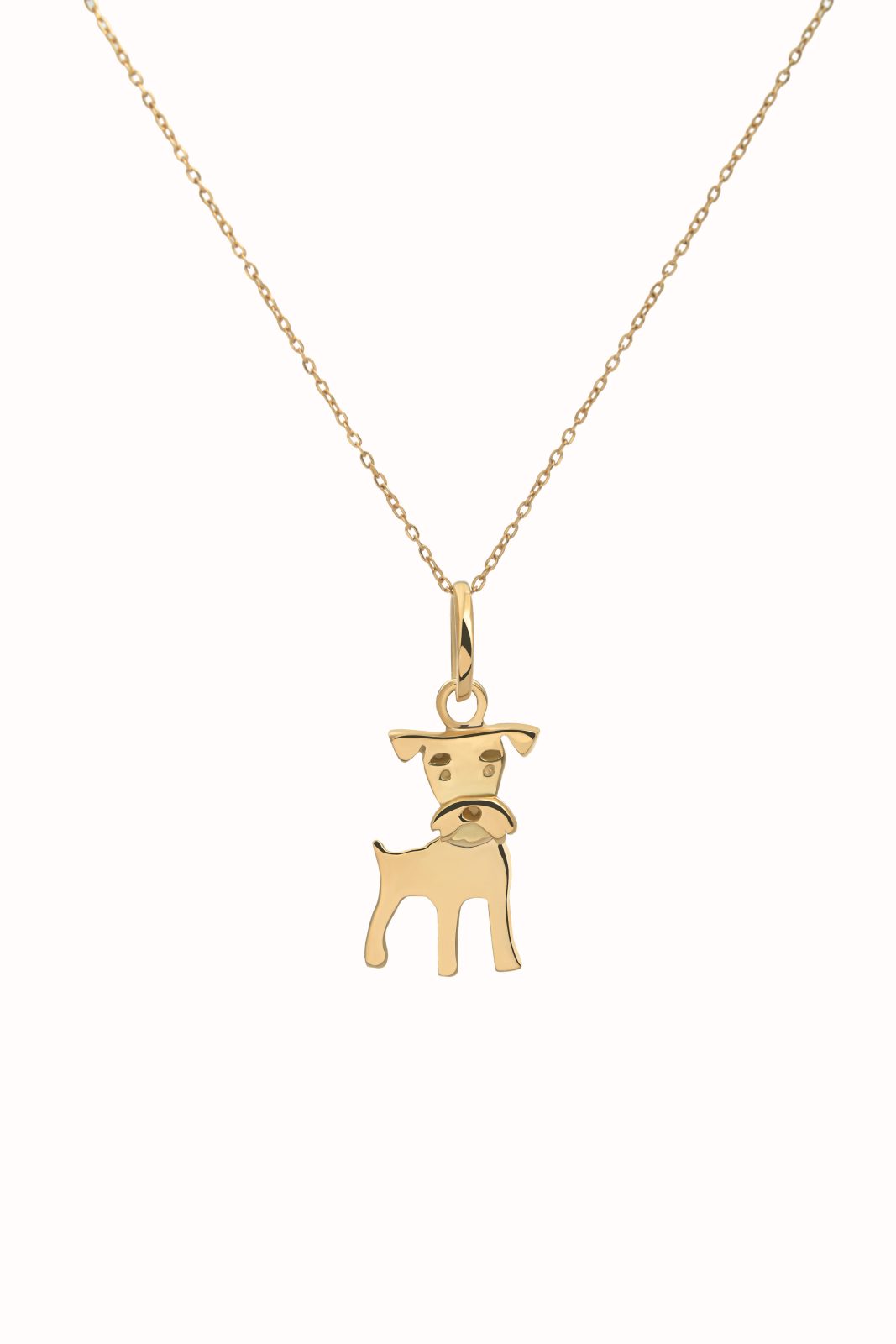 Dije de Perro Schnauzer en Oro