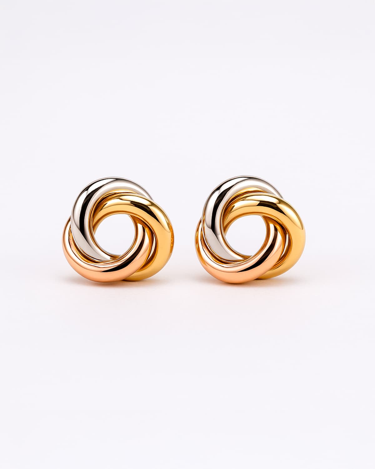 Aretes Nudo Trinity