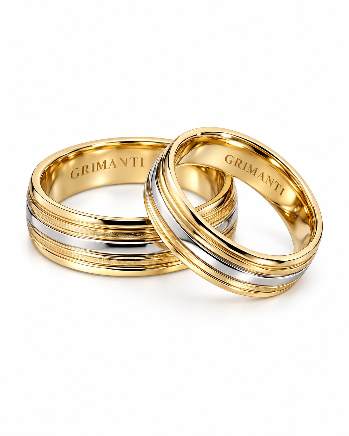 Aros de Matrimonio Bicolores