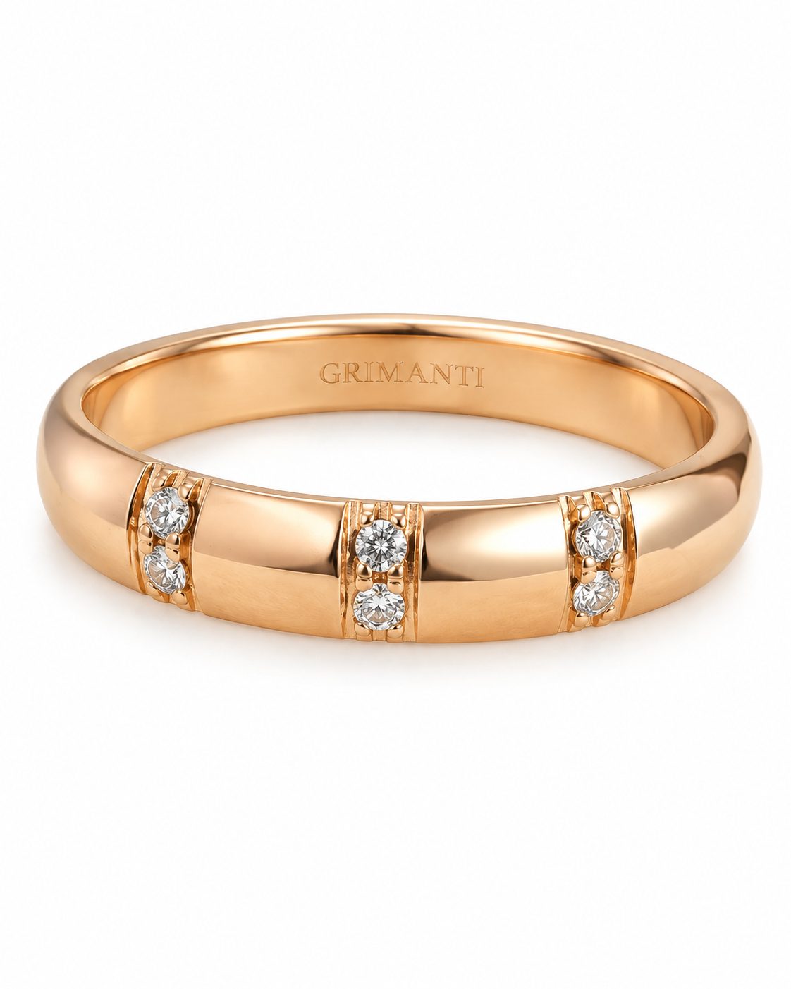 Aros de matrimonio Alianza en Oro Naranja 18k