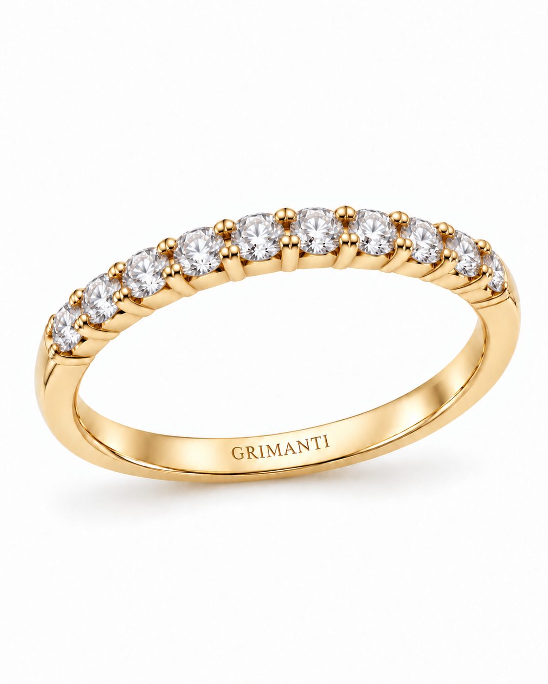 Churumbella Clásica de Diamantes en Oro Amarillo 18k