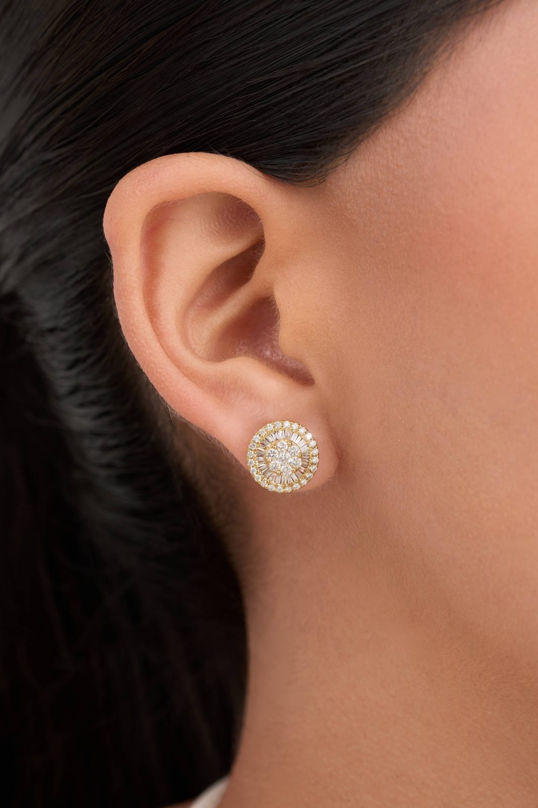 Aretes Multidiamantes Bridal