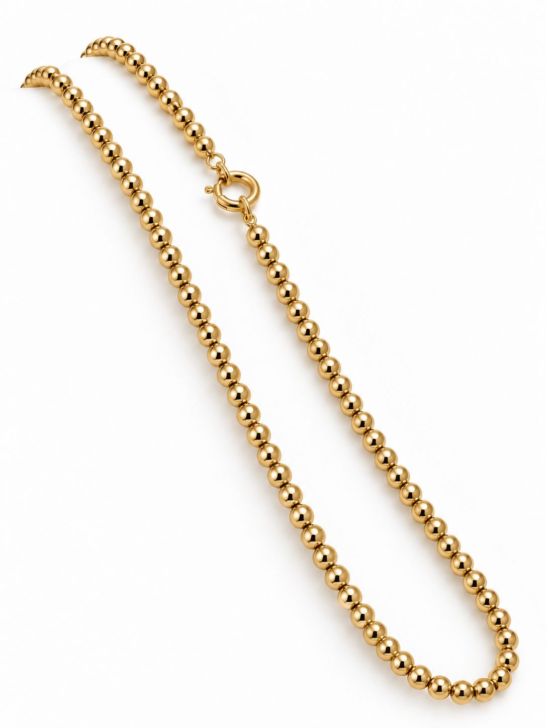 Cadena Esferitas en Oro 18k