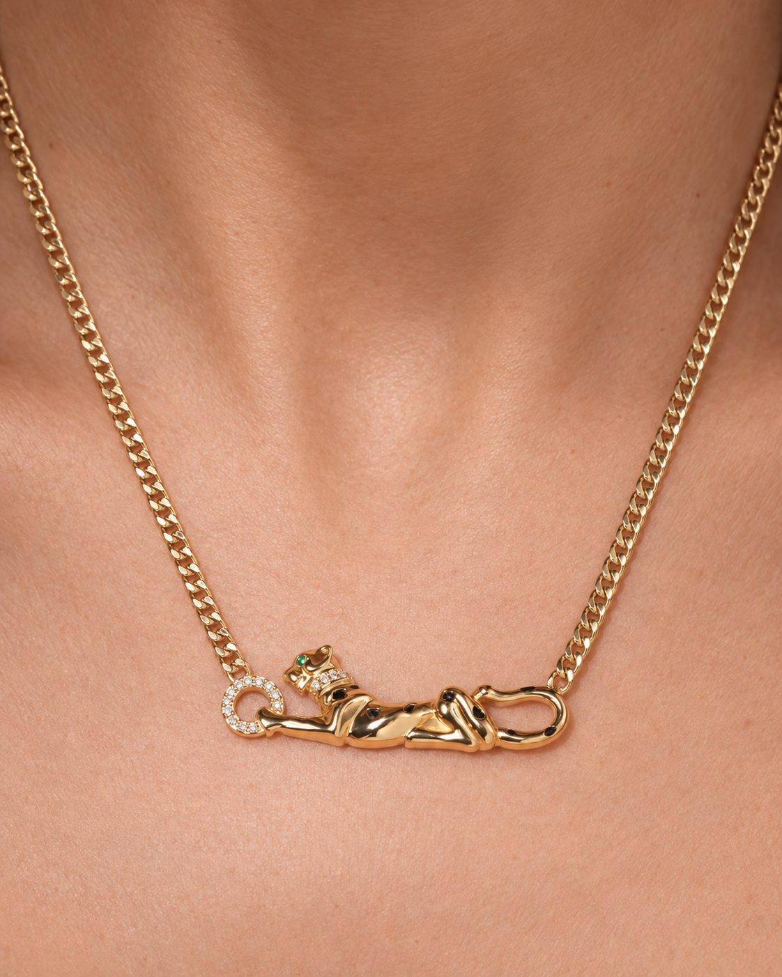 Collar con Dije Panthere